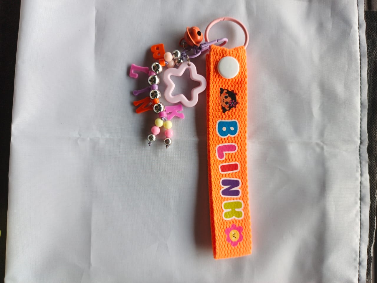 Blink Custom Webbing Keychain