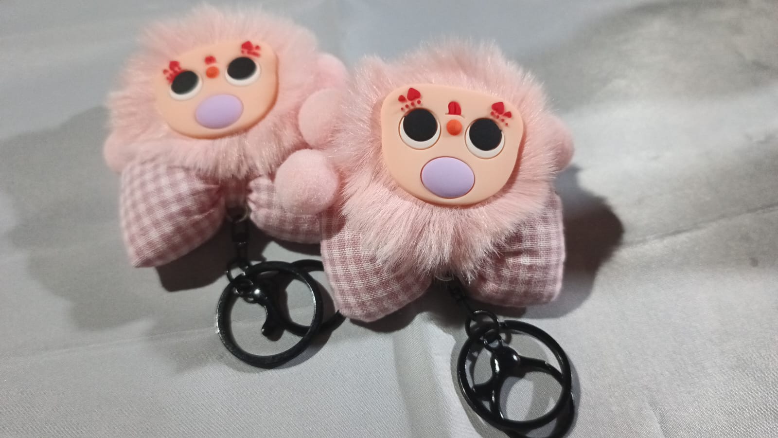 Pinky Ribbon Monster
